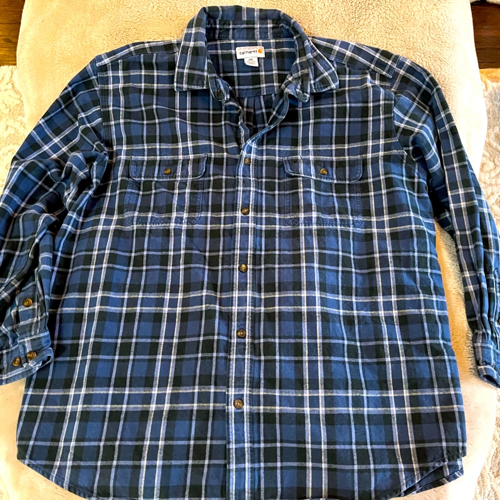 XXL Carhartt Heavyweight Flannel Shirt